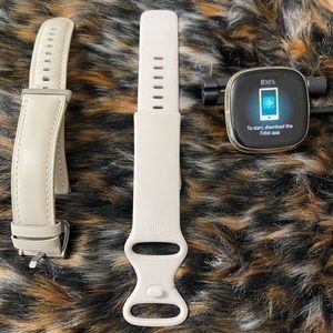 Gently used Fitbit Sense with 2 bands  *NO charger* NO REASONABLE OFFER REFUSED